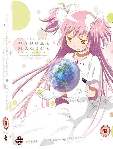 Puella Magi Madoka Magica The Movie: Part 1 and Part 2 - Beginnings/Eternal Blu-ray [UK Import]