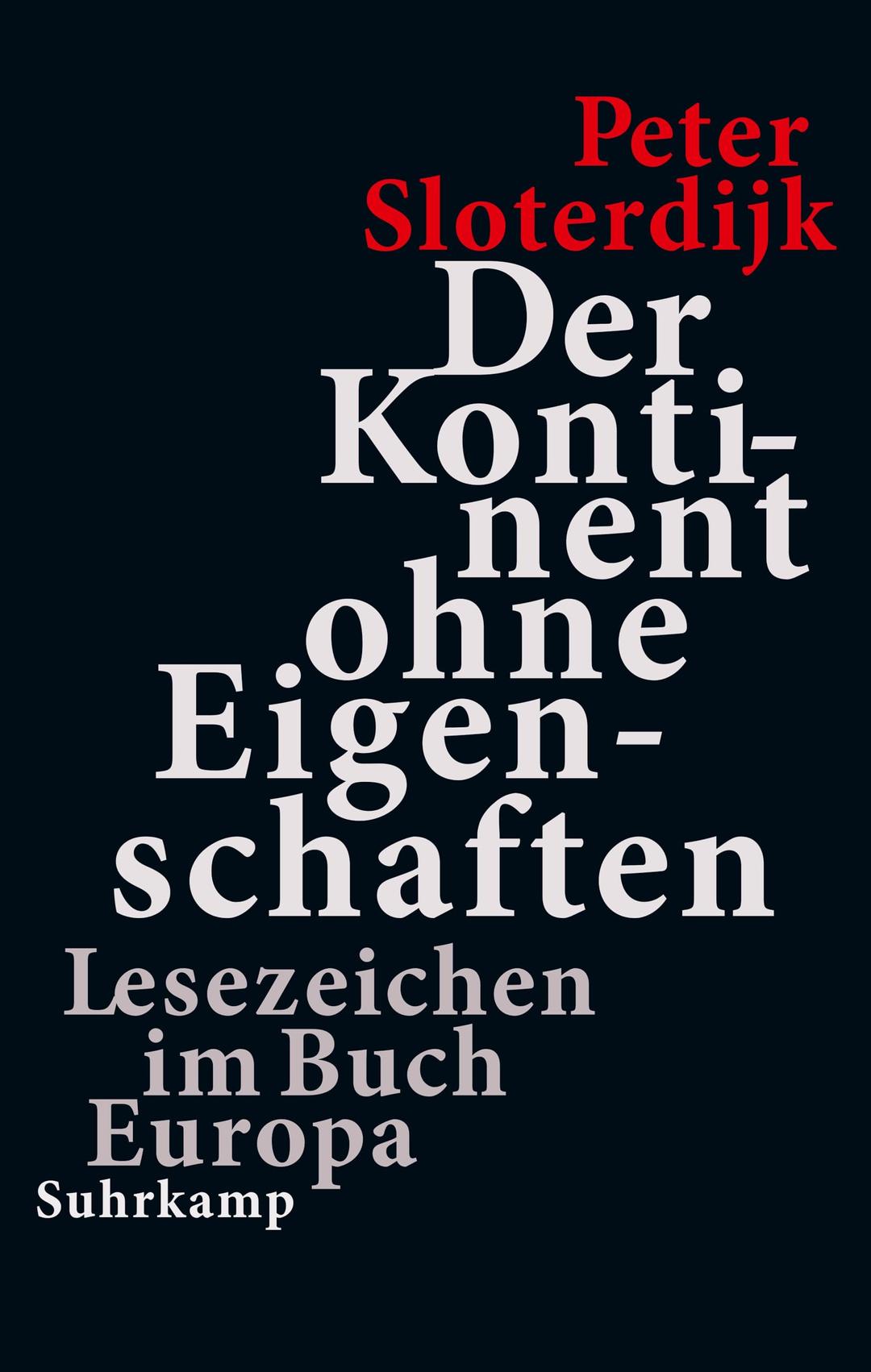 Der Kontinent ohne Eigenschaften: Lesezeichen im Buch Europa | Vielbeachtete Vorlesungen am Collège de France