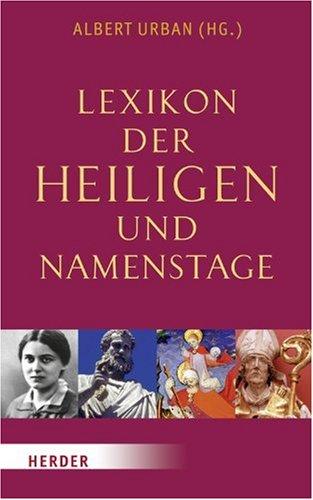 Lexikon der Heiligen und Namenstage