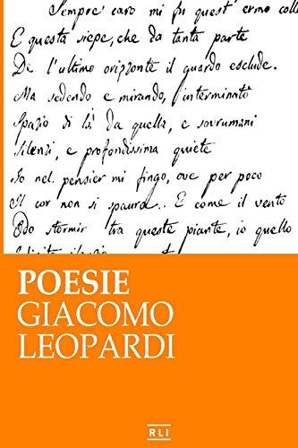 Poesie. G. Leopardi