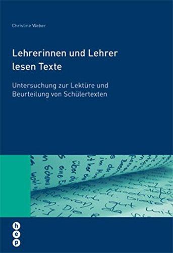 Lehrerinnen und Lehrer lesen Texte