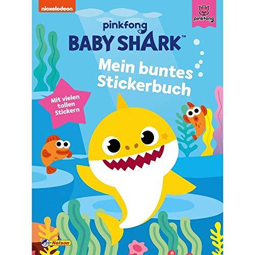 Baby Shark: Baby Shark: Mein bunter Spiel- und Malspaß: Mit mehr als 100 Stickern