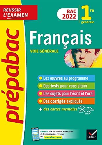 Français 1re générale : bac 2022