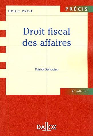 Droit fiscal des affaires (Precis)