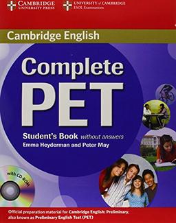 Complete PET Student's Book without Answers with CD-ROM