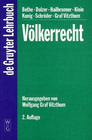 Völkerrecht (De Gruyter Lehrbuch)