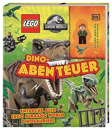 LEGO® Jurassic World™ Dino-Abenteuer: Entdecke alle LEGO Jurassic World Dinosaurier! Minifigur Claire und Baby-Raptor