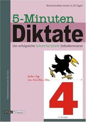 5-Minuten-Diktate, neue Rechtschreibung, 4. Schuljahr