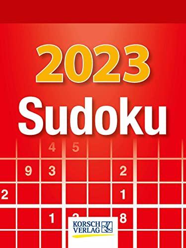 Sudoku 2023: Tages-Abreisskalender. Jeden Tag ein neues Sudoku. I Aufstellbar I 12 x 16 cm