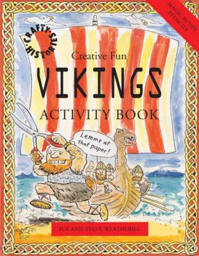 Vikings Activity Book (Crafty History S., Band 10)