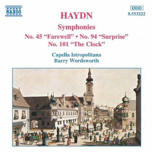 Haydn Sinfonien 45, 94 und 101 Wordsw