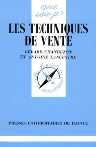 Les Techniques de vente