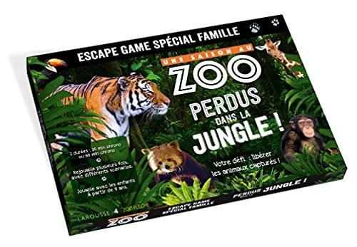 Une saison au zoo : perdus dans la jungle ! : escape game spécial famille