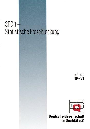 SPC 1. Statistische Prozesslenkung