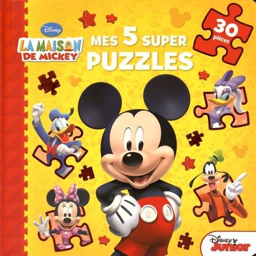 La maison de Mickey : mes 5 super puzzles