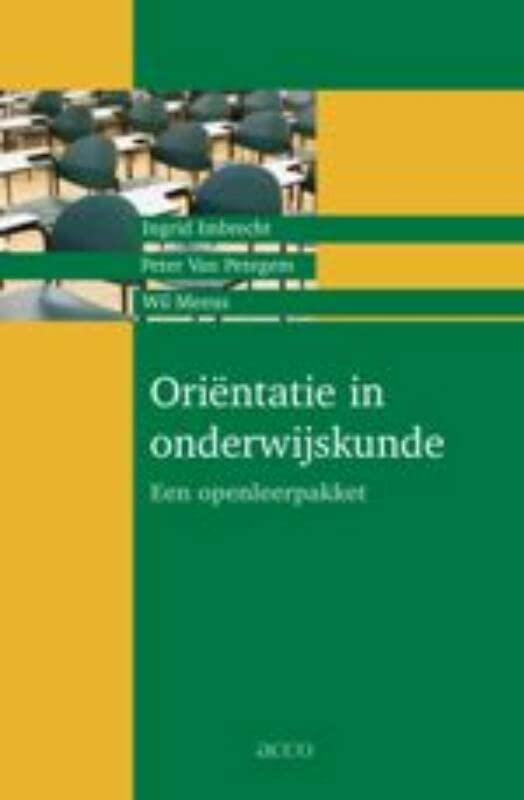 Oriëntatie in onderwijskunde: een openleerpakket