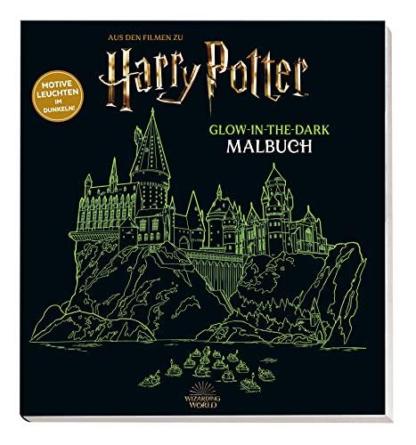 Aus den Filmen zu Harry Potter: Glow-in-the-Dark Malbuch: Motive leuchten im Dunkeln