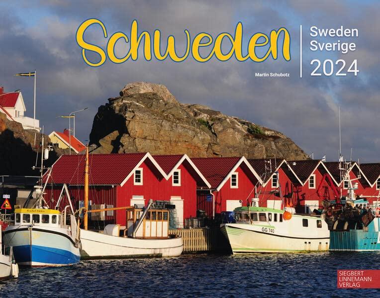 Schweden 2024 Großformat-Kalender 58 x 45,5 cm: Sverige - Sweden