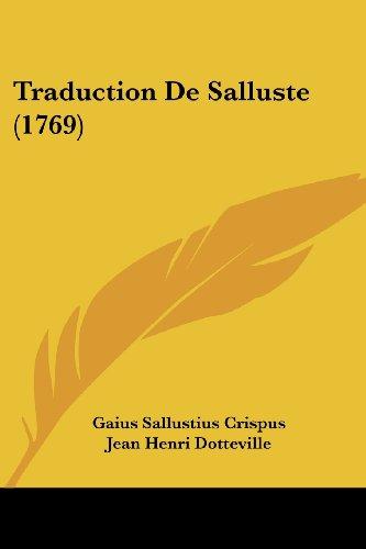 Traduction De Salluste (1769)