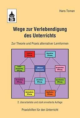 Wege zur Verlebendigung des Unterrichts: Zur Theorie und Praxis alternativer Lernformen. Praxishilfen für den Unterricht