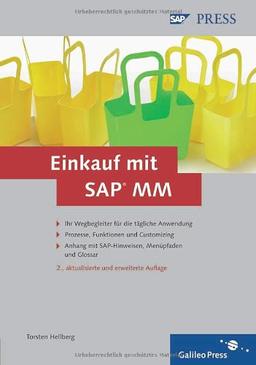 Einkauf mit SAP MM: Prozesse, Funktionen, Customizing (SAP PRESS)