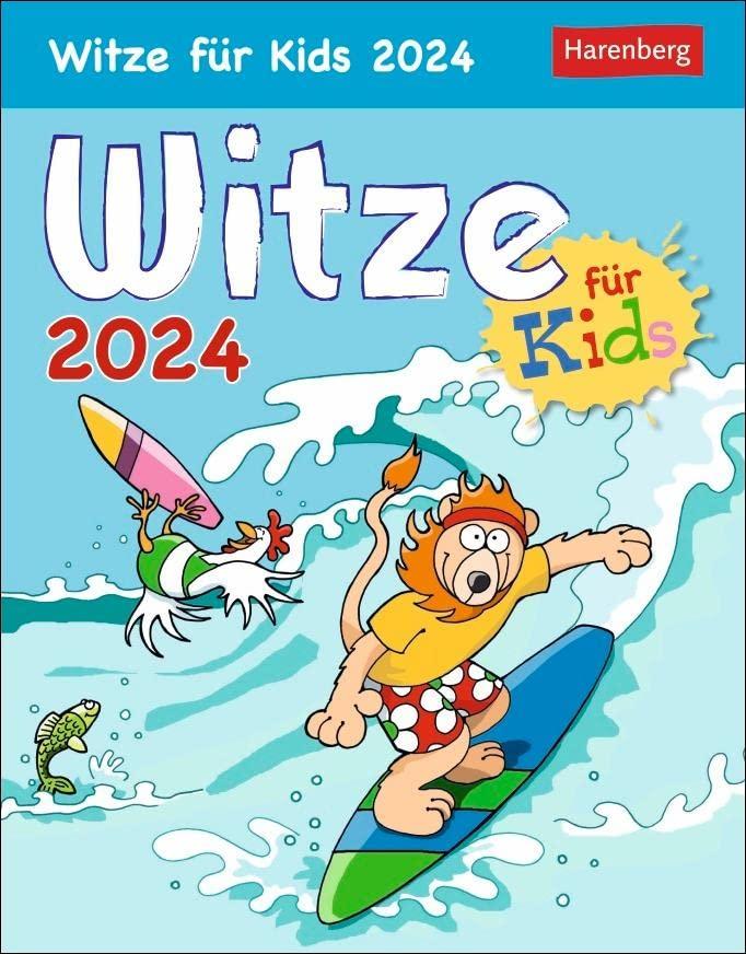 Witze für Kids Tagesabreißkalender 2024