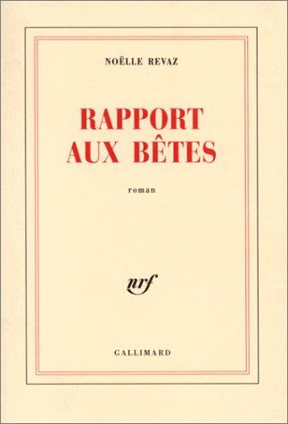 Rapport aux bêtes