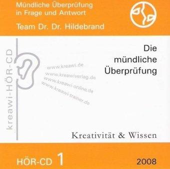 Mündliche Überprüfung, 1 Audio-CD