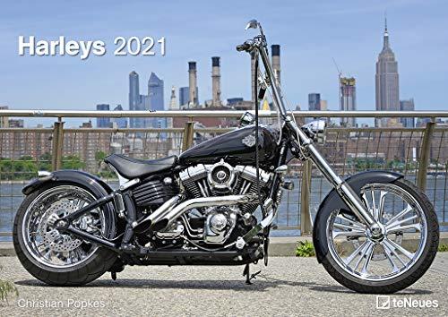 Harleys 2021 - Wand-Kalender - 42x29,7 - Motorrad