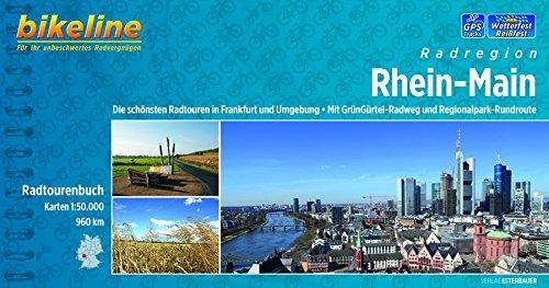 Radregion Rhein-Main. Die schönsten Radtouren in Frankfurt und Umgebung. Mit GrünGürtel-Radweg und Regionalpark-Rundroute, 960 km,  1 : 50.000, GPS-Tracks Download, wetterfest/reißfest