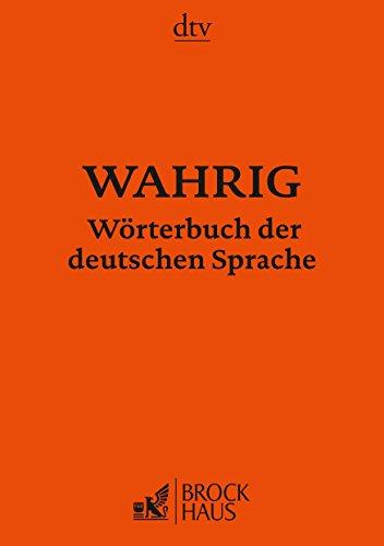 WAHRIG Wörterbuch der deutschen Sprache