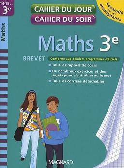 Maths 3e : brevet