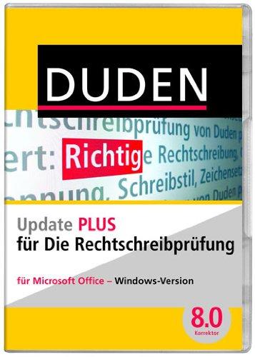 DUDEN Update Rechtschreibprüfung PLUS MS Office, Korrektor PLUS Update 8.0