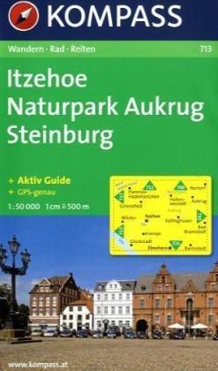 Itzehoe, Naturpark Aukrug, Steinburg 1 : 50 000: Wanderkarte mit Kurzführer und Rad- und Reitwegen. GPS-genau