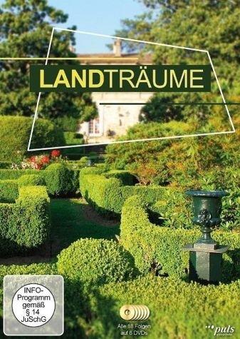 Landträume 1: 18 paradiesische Reisen: Bodensee, Lüneburer Heide, Schleswig-Holstein, Tessin, Steiermark, Smaland, Toskana, Umbrien, Apulien, ... Provence, Cornwall, Lake District, Seeland [6 DVDs]