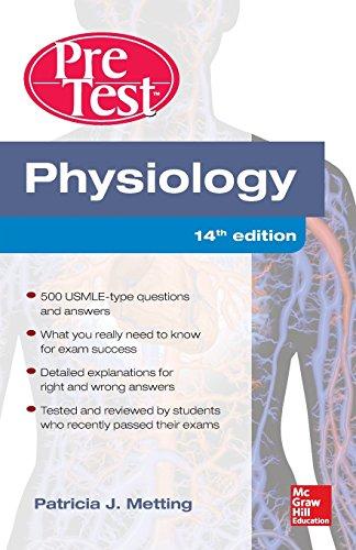 Physiology PreTest Self-Assessment and Review (Pretest Self-Assessment and Review (Paperback))