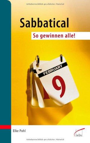 Sabbatical - so gewinnen alle