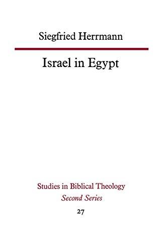 Israel in Egypt (Old Testament Library)