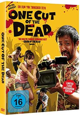 One Cut of the Dead - 3 Disc Limited Mediabook Edition (+ DVD) (+ Bonus-DVD) [Blu-ray]