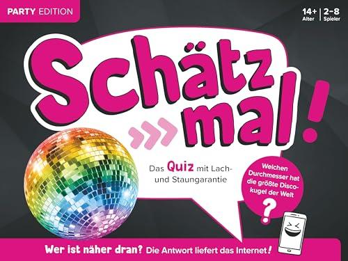 Schätz mal! Party Edition: Das Quiz mit Lach- und Staungarantie I Ab 14 Jahre I 2-8 Spieler I Spiele-Block