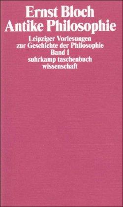 Leipziger Vorlesungen zur Geschichte der Philosophie 1950-1956: Antike Philosophie / Christliche Philosophie des Mittelalters. Philosophie der ... 4 Bde. (suhrkamp taschenbuch wissenschaft)