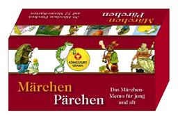 Märchen-Pärchen: Das Märchen-Memo für Jung und Alt. 64 Memo-Karten.