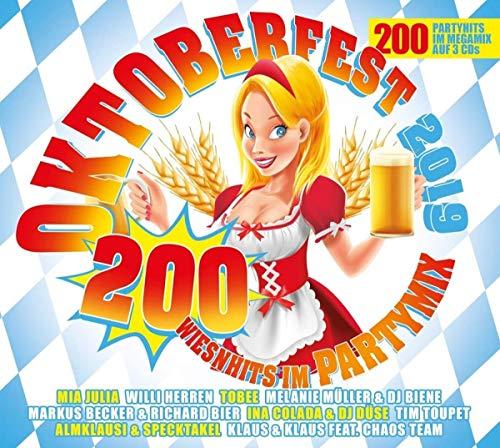 Oktoberfest 2019 - 200 Wiesnhits im Partymix