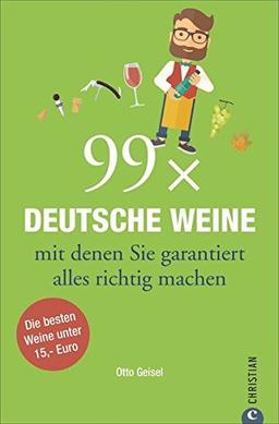 Weinguide: 99 deutsche Weine mit denen Sie garantiert nichts falsch machen können. Die besten Weißen, Roten und Rosés unter 15,- Euro. Hier finden Sie die Wahrheit über gute, deutsche Weine!