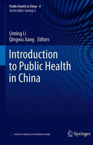 Introduction to Public Health in China