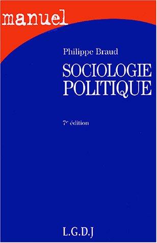 Sociologie politique (Manuels)