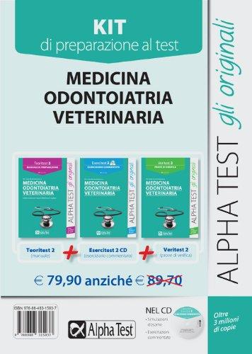 Medicina, odontoiatria, veterinaria. Kit completo di preparazione al test