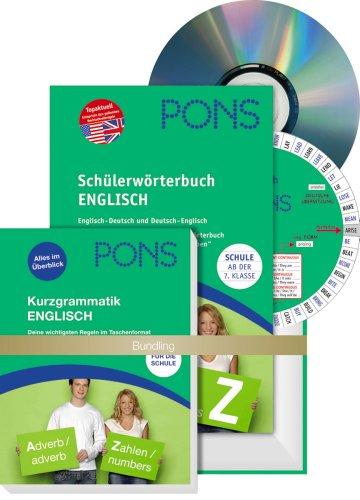 PONS Schülerwörterbuch Englisch, m. Kurzgrammatik u. CD-ROM