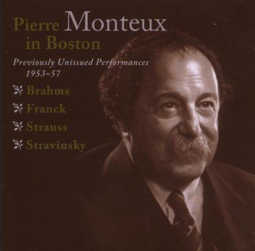 Pierre Monteux in Boston - Unveröffentlichte Konzertmitschnitte 1953 -1957