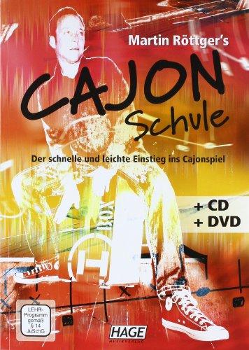 Martin Röttger's Cajon Schule + CD + DVD: Der schnelle und leichte Einstieg ins Cajonspiel